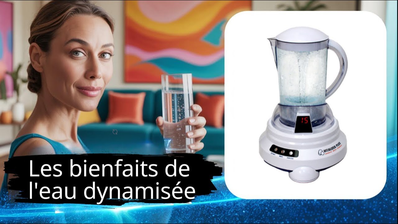 Bienfaits de l'eau dynamisée : ce que révèlent les biophotons