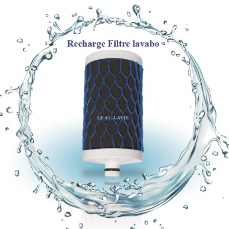 Recharges filtres et osmoseur Recharge filtre eau du lavabo de salle de bain | Letempledelavie.fr