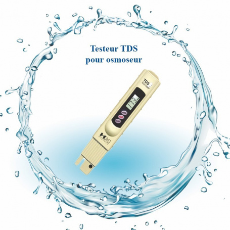 Osmoseur domestique Testeur TDS pour osmoseur - letempledelavie.fr