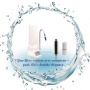 Gamme filtre eau du robinet avec compteur volumétrique Filtre eau robinet - filtre douche élégance - letempledelavie.fr