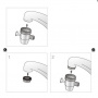 Gamme filtre eau du robinet avec compteur volumétrique Filtre eau robinet - dynamiseur d'eau - douche vortex - letempledelavie.f