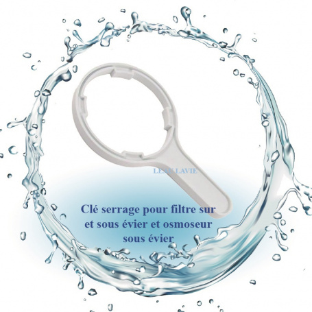 Accueil Clé de serrage pour filtre eau robinet | Letempledelavie.fr