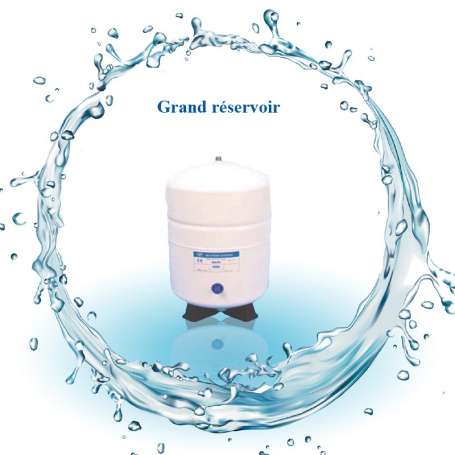 Réservoir pour osmoseur domestique sous évier