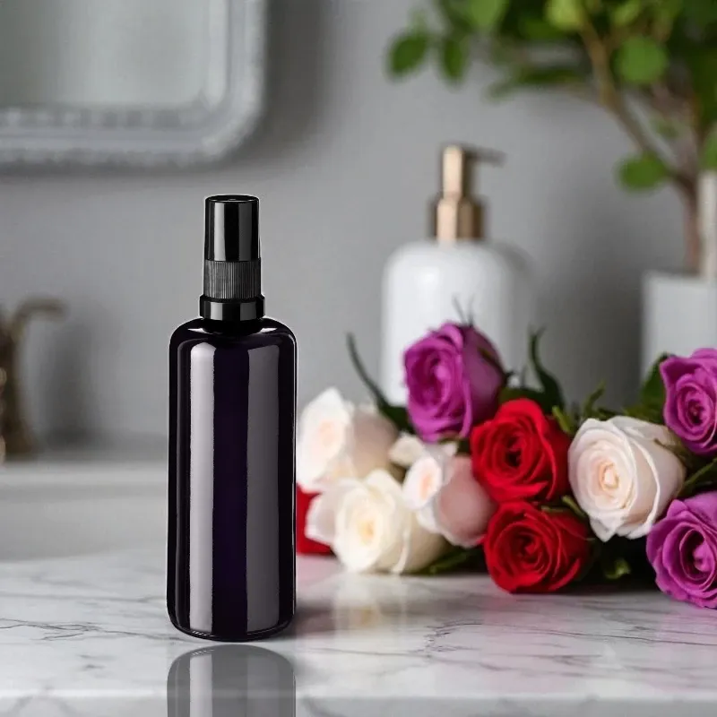 Spray de 50 ml en verre violet photonique