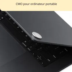 Pastille CMO PC16 anti-ondes pour ordinateur, télévision et plaque à induction