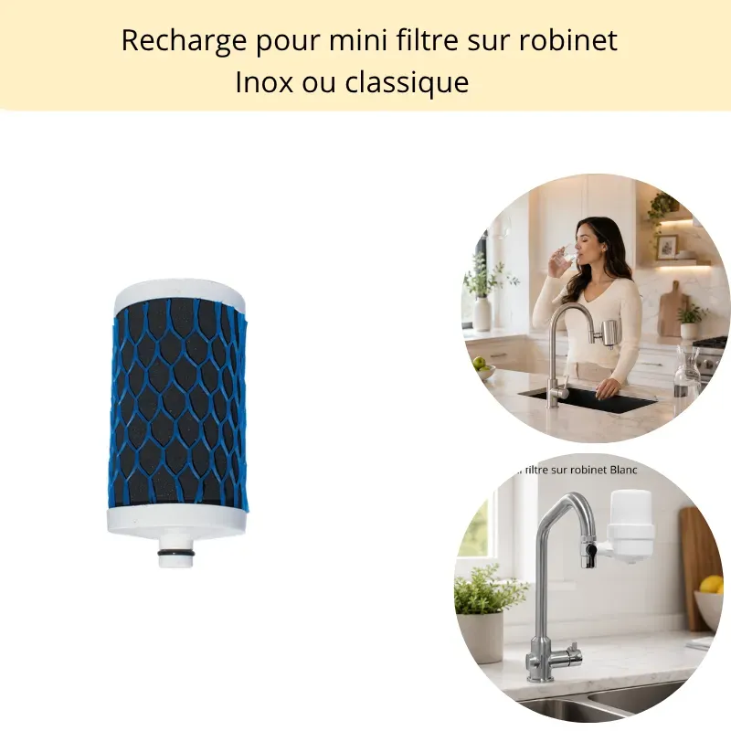 Recharge filtre à eau de lavabo | Letempledelavie.fr
