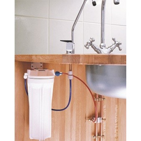 Filtre à eau sous évier avec sa cartouche XM EM-X et son robinet dédié