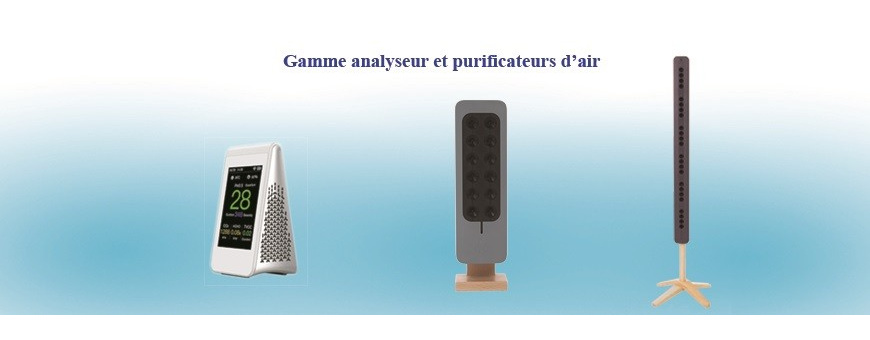 Analyseur et purificateur d'air intérieur pour un air sain au quotidien pour toute la famille