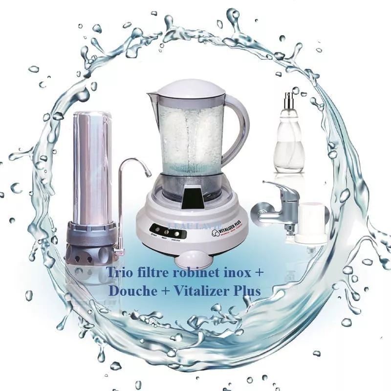 Dww-filtre eau robinet avec 6 lments filtrants en coton pp