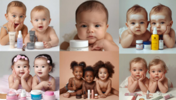 Les produits cosmétiques pour bébé sont-ils inoffensifs ?