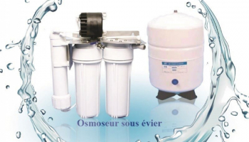 L'osmoseur domestique appelé aussi osmose inverse, idéale comme eau de boisson ?