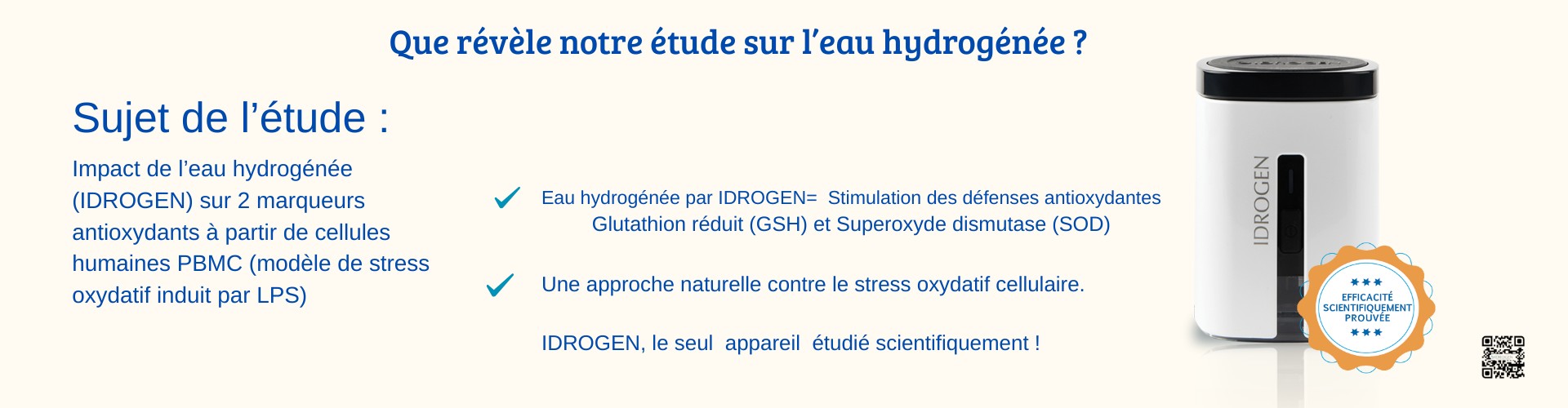 ETUDE SCIENTIFIQUE IDROGEN